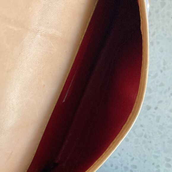 Dooney & Bourke Lilac Canvas and Leather Monogram Wristlet Purse - Picture 8 of 10